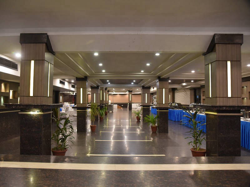 Banquet hall setup
